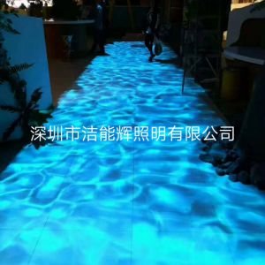 南寧餐廳--水波紋裝飾投影