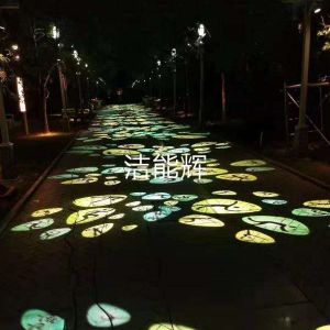 DMX512主題公園落花同步切換投影