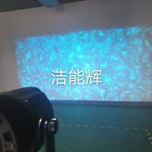 方型拼接校正水波紋投影