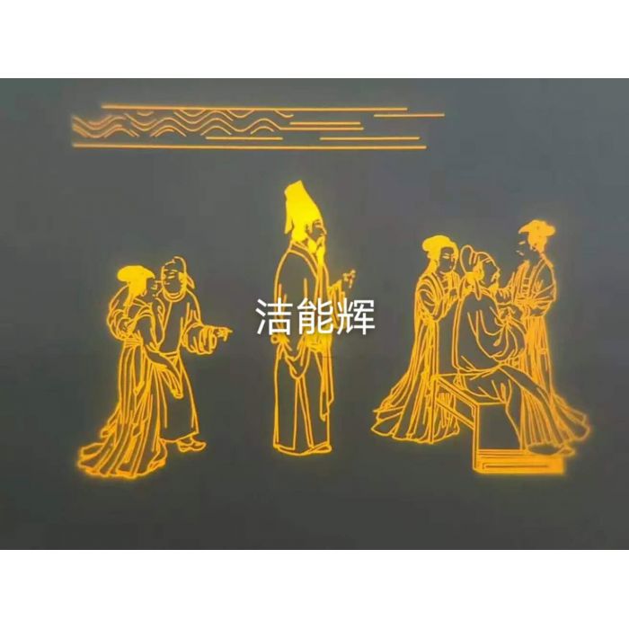 展館墻體文化投影