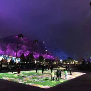 戶(hù)外景觀互動(dòng)投影