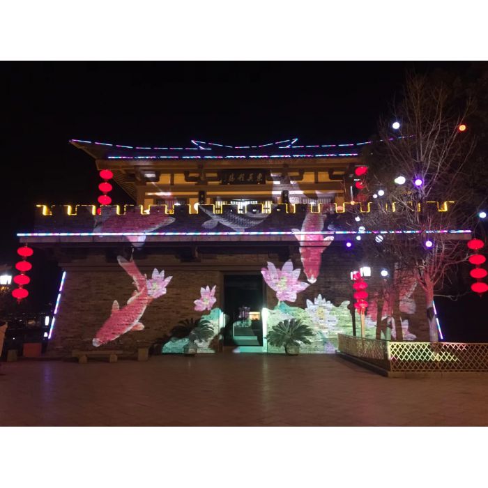 樓體亮化投影