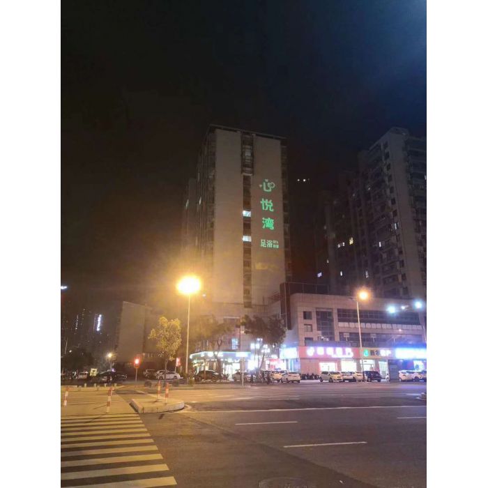 樓體廣告投影