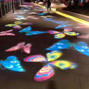 DMX512四圖切換投影2