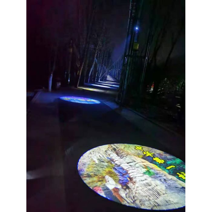 河南景觀公園---戶外文化特色工程投影