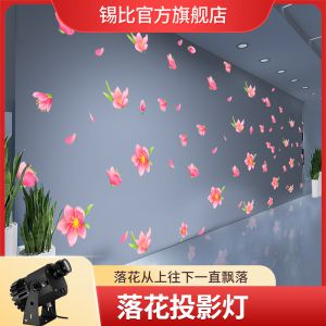 動態(tài)落花投影燈